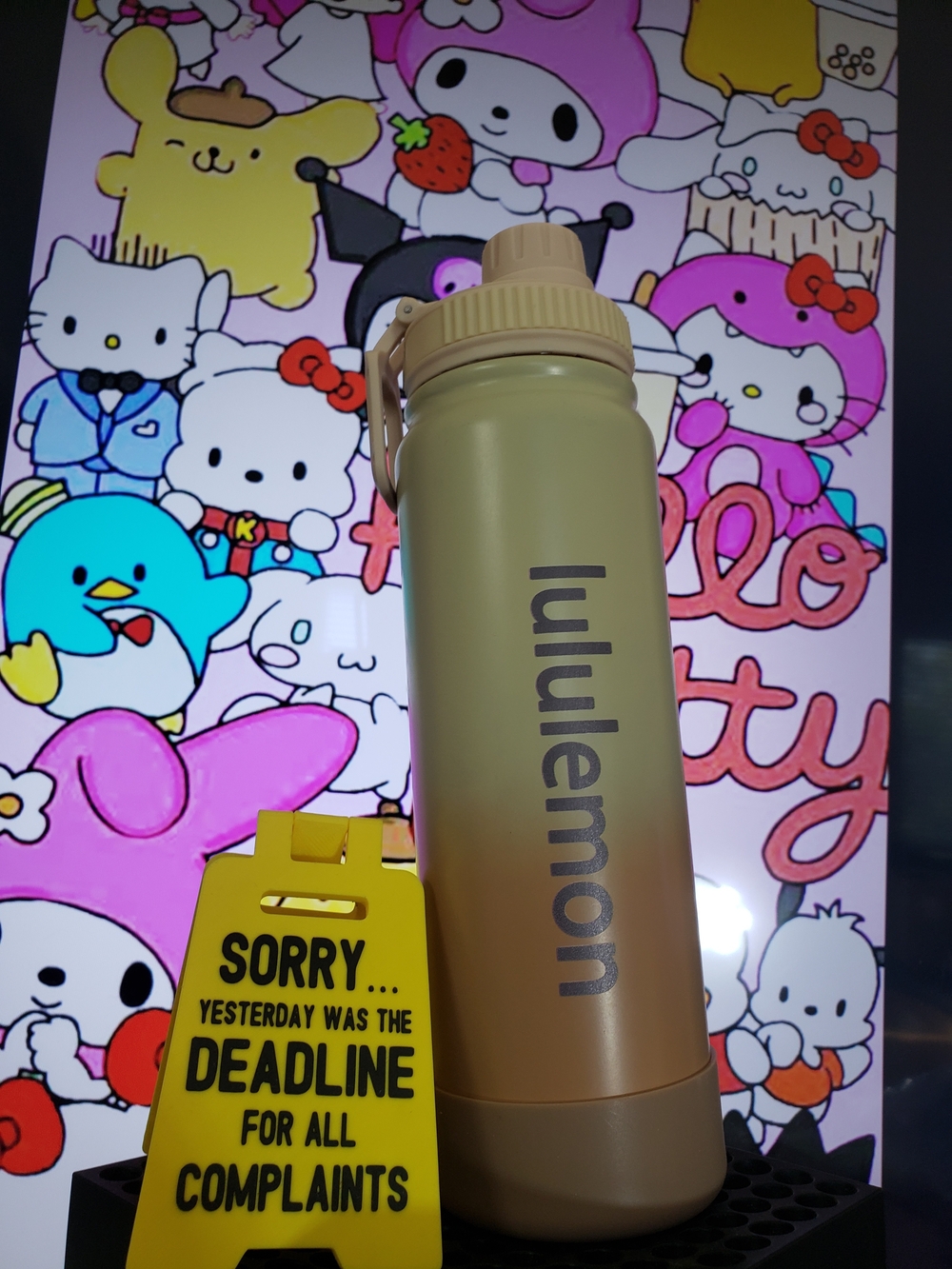 Custom Sport Engraved lululemon Water Bottle